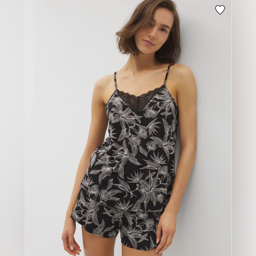 Soma Cool Nights Lace Trim Pajama Cami
